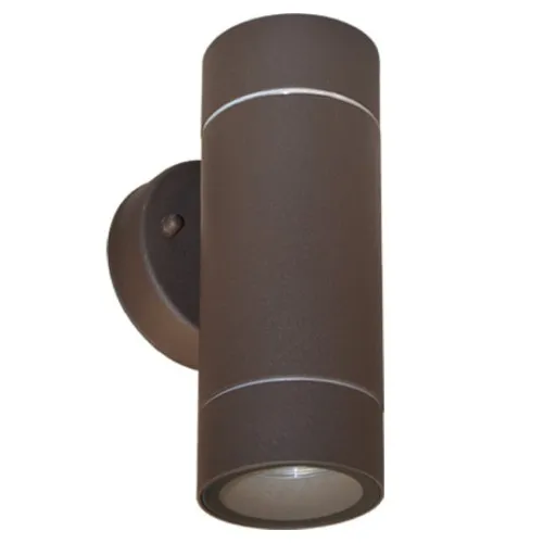 Zidna lampa braon Max.2x35W IP54 2xGU10 baštenska M950010 B