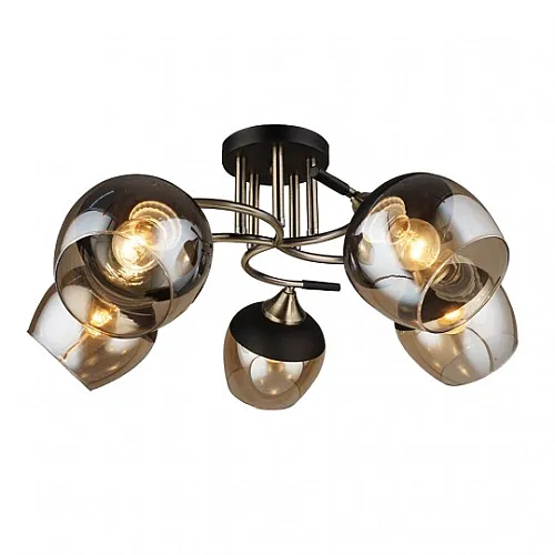 Luster crni Max.60W 220~240V 5xE27 M11063-5