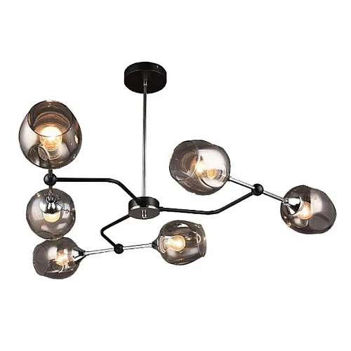 Luster crni Max.60W 220~240V 6xE27 M11062-6