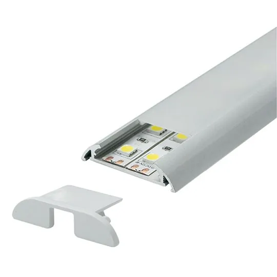 Aluminijumski profil za LED trake set sa difuzorom 8.6x39x2000mm MA620