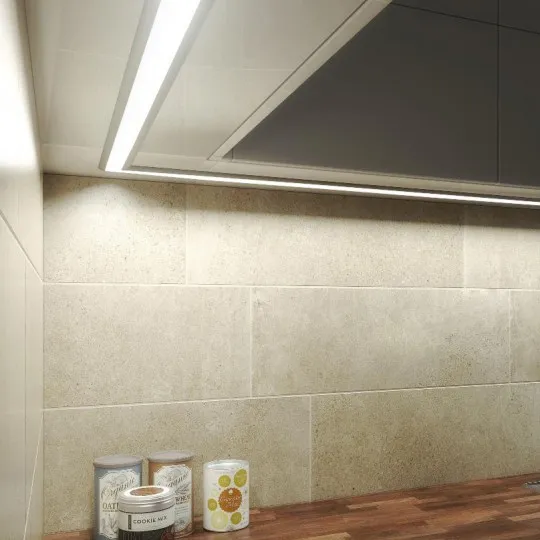 Aluminijumski profil za LED trake set sa difuzorom 8.6x39x2000mm MA620