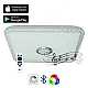 LED plafonjera bela 2x32W 180~260V WRGB 435x435mm SMD sa zvučnikom 5W, bluetooth, Android/iOS APP iLink smart (muzička plafonjera) M205439-BT