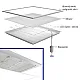 LED panel beli 40W 4000K ram nadgradni 600x600 BACKSIDE LIGHT 3600lm M203422-N