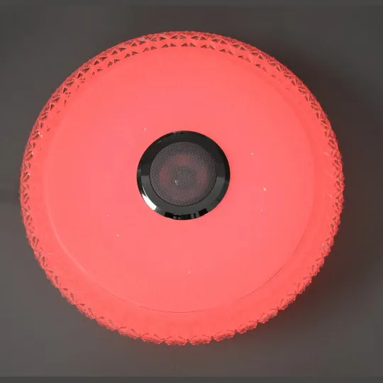 LED plafonjera bela 2x18W 180~260V WRGB fi350mm SMD sa zvučnikom 5W, bluetooth, Android/iOS APP iLink (muzička plafonjera) smart M205440-BT