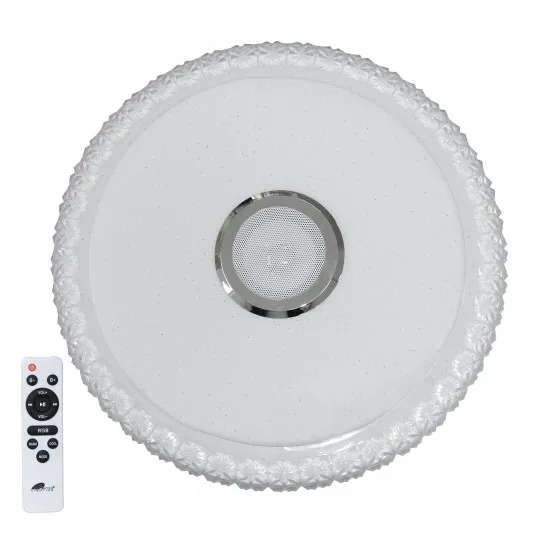 LED plafonjera bela 2x18W 180~260V WRGB fi350mm SMD sa zvučnikom 5W, bluetooth, Android/iOS APP iLink (muzička plafonjera) smart M205440-BT