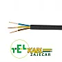 Kabl crni PPL 3x0.75 Tel-kabl