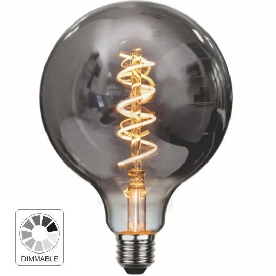 Filament LED sijalica E27 4W G125 2200K filament FLEX SMOKY LED dimabilna 230V 140lm