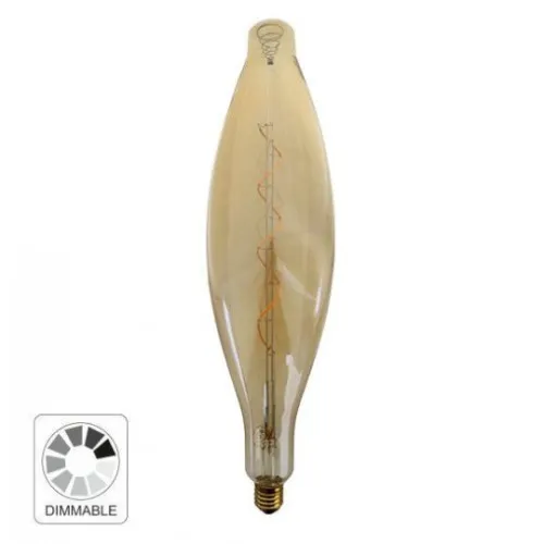 Filament LED sijalica E27 4W BT120 2200K filament AMBER LED dimabilna 230V 300lm
