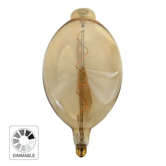 Filament LED sijalica E27 4W BT180 2200K filament AMBER LED FLEX dimabilna 230V 300lm Mitea Lighting