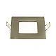 Ugradni kvadratni LED panel saten nikl 3W 6500K M3UK-SN