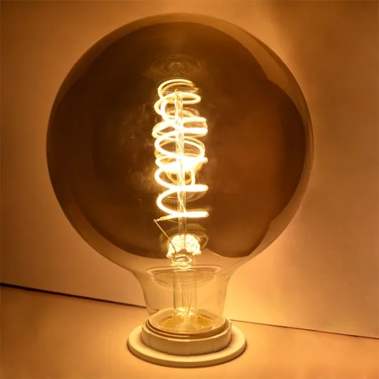 Filament LED sijalica E27 4W G125 2200K filament FLEX SMOKY LED dimabilna 230V 140lm