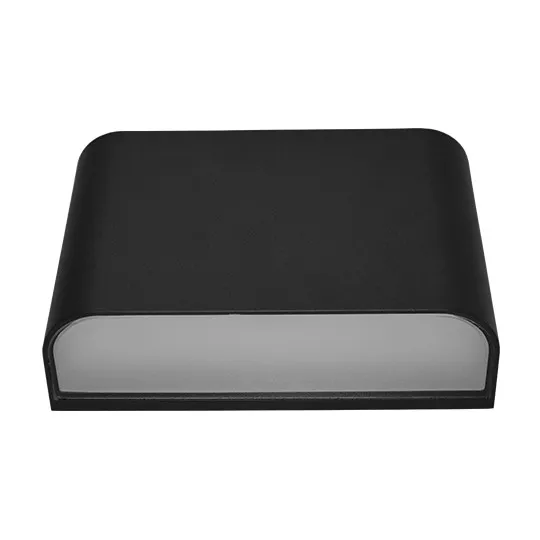 Zidna lampa crna 14W 4000K IP65 L180xW55xH120mm pravougaona LED -spoljna nadgradna 390lm M953080