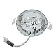 Ugradni okrugli LED panel hrom 3W 4000K M3UO-CH