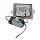 Ugradni kvadratni LED panel saten nikl 3W 6500K M3UK-SN