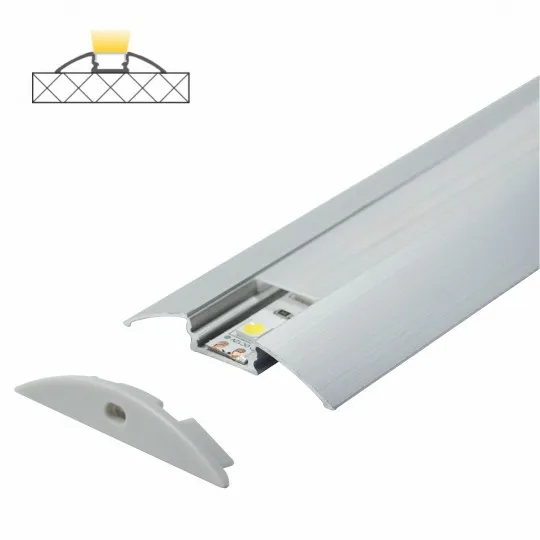 Aluminijumski profil za LED trake podni set sa difuzorom 7.8x52x2000mm MA608 Mitea Lighting