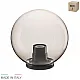 Kugla lampa dim FI250mm UVA/PMMA IP44 max.1x20W LED E27 GLOBO