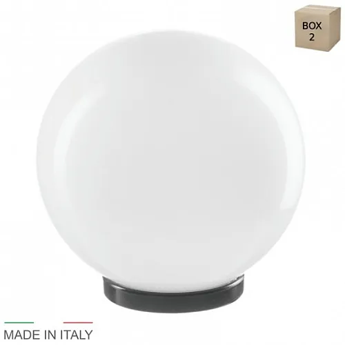 Kugla lampa opal FI300mm UVA/PMMA IP44 max.1x20W LED E27 GLOBO