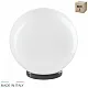 Kugla lampa opal FI300mm UVA/PMMA IP44 max.1x20W LED E27 GLOBO