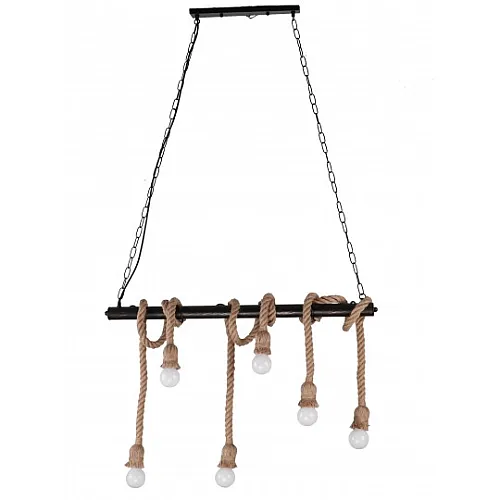 -R M11084-6 Max.60W 220~240V braon 6xE27 luster sa kanapom Mitea Lighting