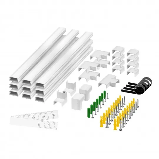 Set za skrivanje kablova MH-DUCTSET/W
