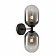 Zidna lampa crna 2xE27 max.60W/220V M10490-2Z