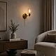 Zidna lampa staro zlatna 1xE27 max.60W/220V M10425-1Z