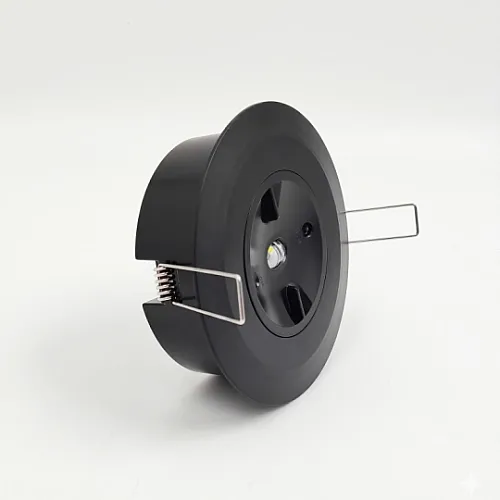 Punjiva ugradna/nadgradna lampa crna 1xLED 1,5W 6500K M626L