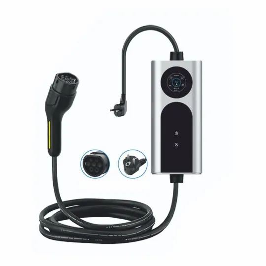 Prenosivi EV punjač 16A 3.5KW IP67 sa ekranom 2 inča SY-IC3-AC1.0-16AS+SY-IP2-AC3.0-16AS ME-Q17