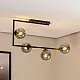 Luster crni 4xE27 Max.60W/220V M10772-4