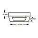 LED panel N/Z KNS5-12W 6500K