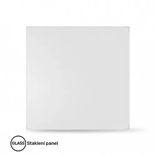 ERA dekorativni stakleni panel beli Aeon
