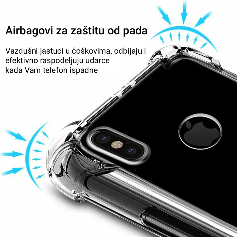 Maska Transparent Ice Cube za Xiaomi Redmi Note 12S