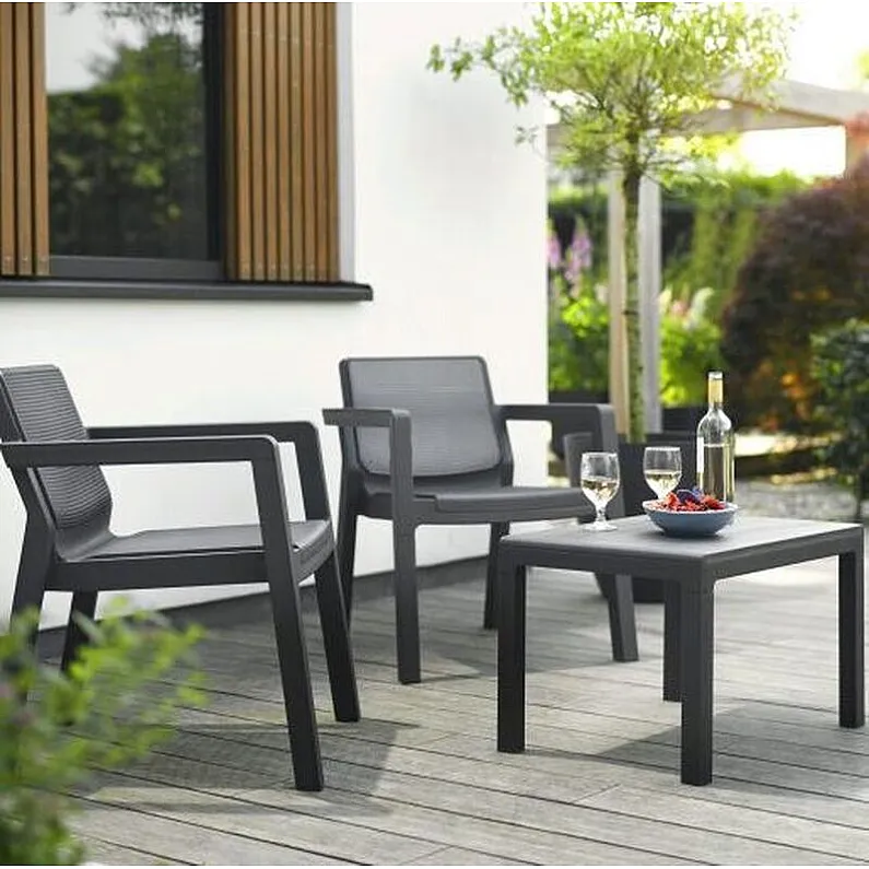 Baštenski set Emilly Patio bez jastuka, grafit CU 246589