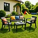 Baštenski set Emilly Patio bez jastuka, grafit CU 246589