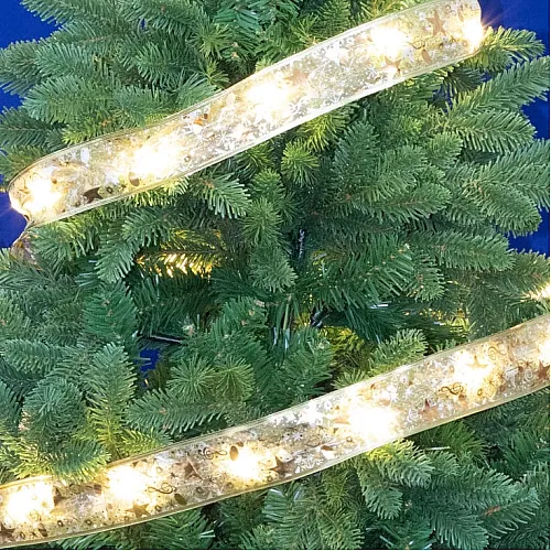 LED svetleći niz zlatna traka sa 100 LED dioda RLS10WW