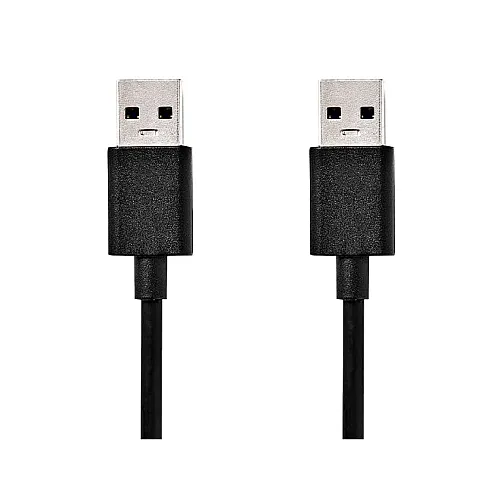 USB 3.2 kabel A-A USB3.0A/A-1/BK