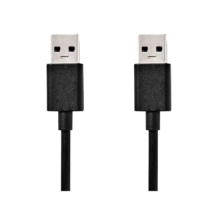 USB 3.2 kabel A-A USB3.0A/A-1/BK