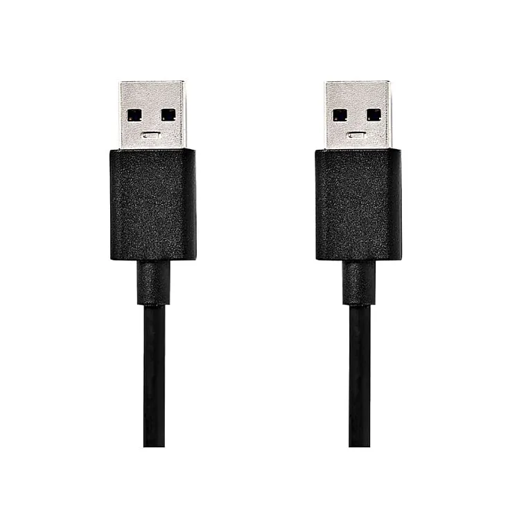 USB 3.2 kabel A-A USB3.0A/A-1/BK