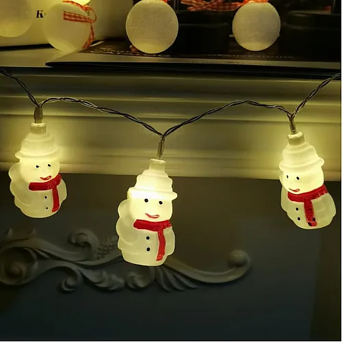 LED svetleći niz "sneško belići" 1.35m ML-C1012