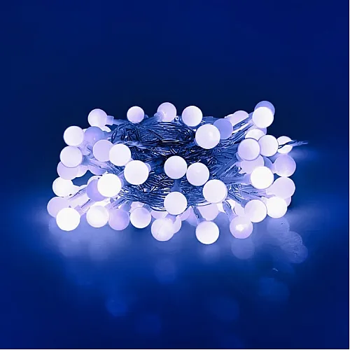 Lampice za jelku sa 100 hladno belih LED dioda 10m ML-C2010