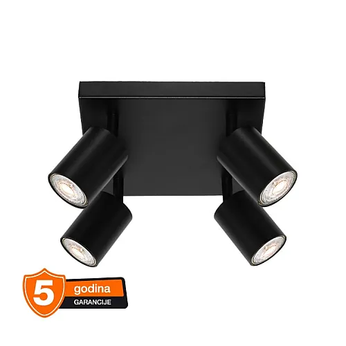 Osram crna spot lampa 4xGU10 4099854587580E