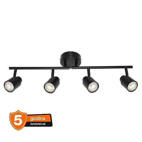 Osram Primal crna spot lampa 4xGU10 4099854587405E