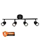 Osram Primal crna spot lampa 4xGU10 4099854587405E