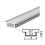 Set aluminijumski profil za LED trake 1m 21.7x6.7 LPR-618/1-SET