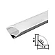 Set aluminijumski profil za LED trake 2m 15.8x15.8 LPR-601/2-SET