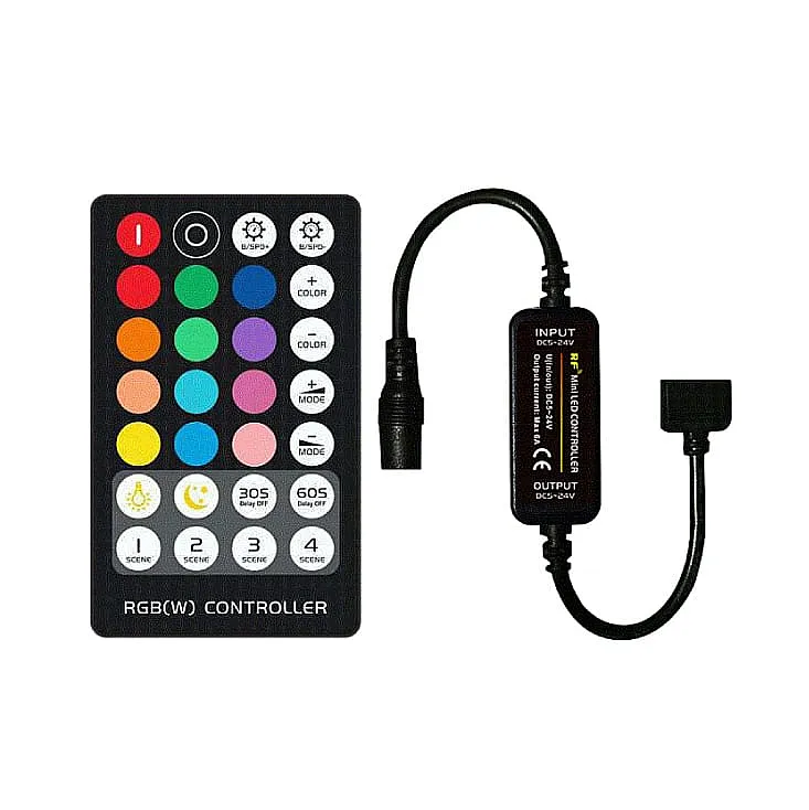 Mini LED RGBW kontroler sa daljinskim upr. 72W KON-MN-RGBW/2
