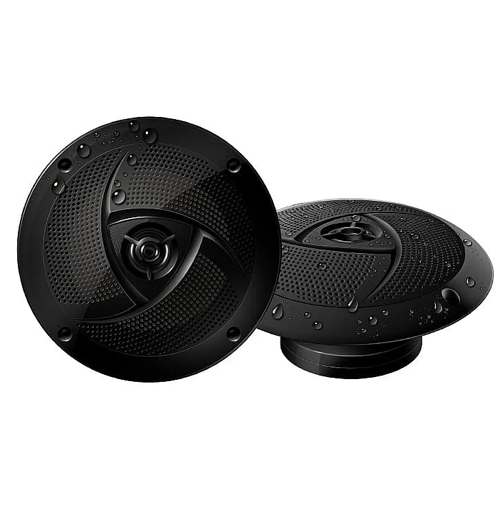 Nepromočivi ugradni zvučnici 165mm 75W crni