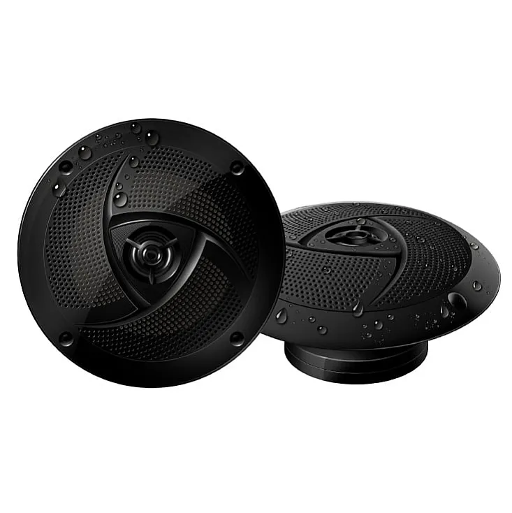 Nepromočivi ugradni zvučnici 165mm 75W crni