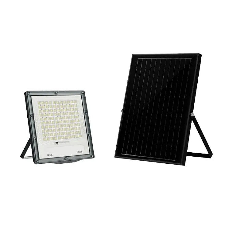 Solarni LED reflektor sa senzorom 120W 5000K IP66