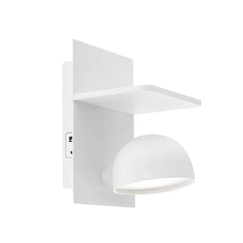 Zidna lampa 7W 3000K bela dimabilna